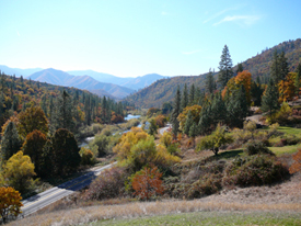 autumn view looking downrivernear m.p.87