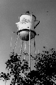 Water tower in Kingsberg, CA along Hwy 99. 