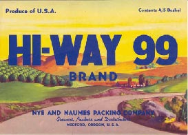 Hiway 99 Brand Pears.