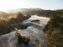 river at Klamathon bridge
