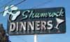 Shamrock Dinners sign
